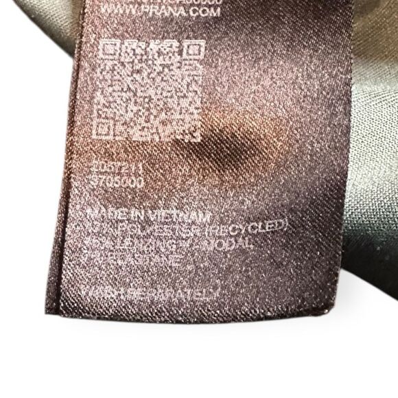 PRANA Women’s Pastel Olive Green June Day Shorts Size Large - Picture 4 of 6